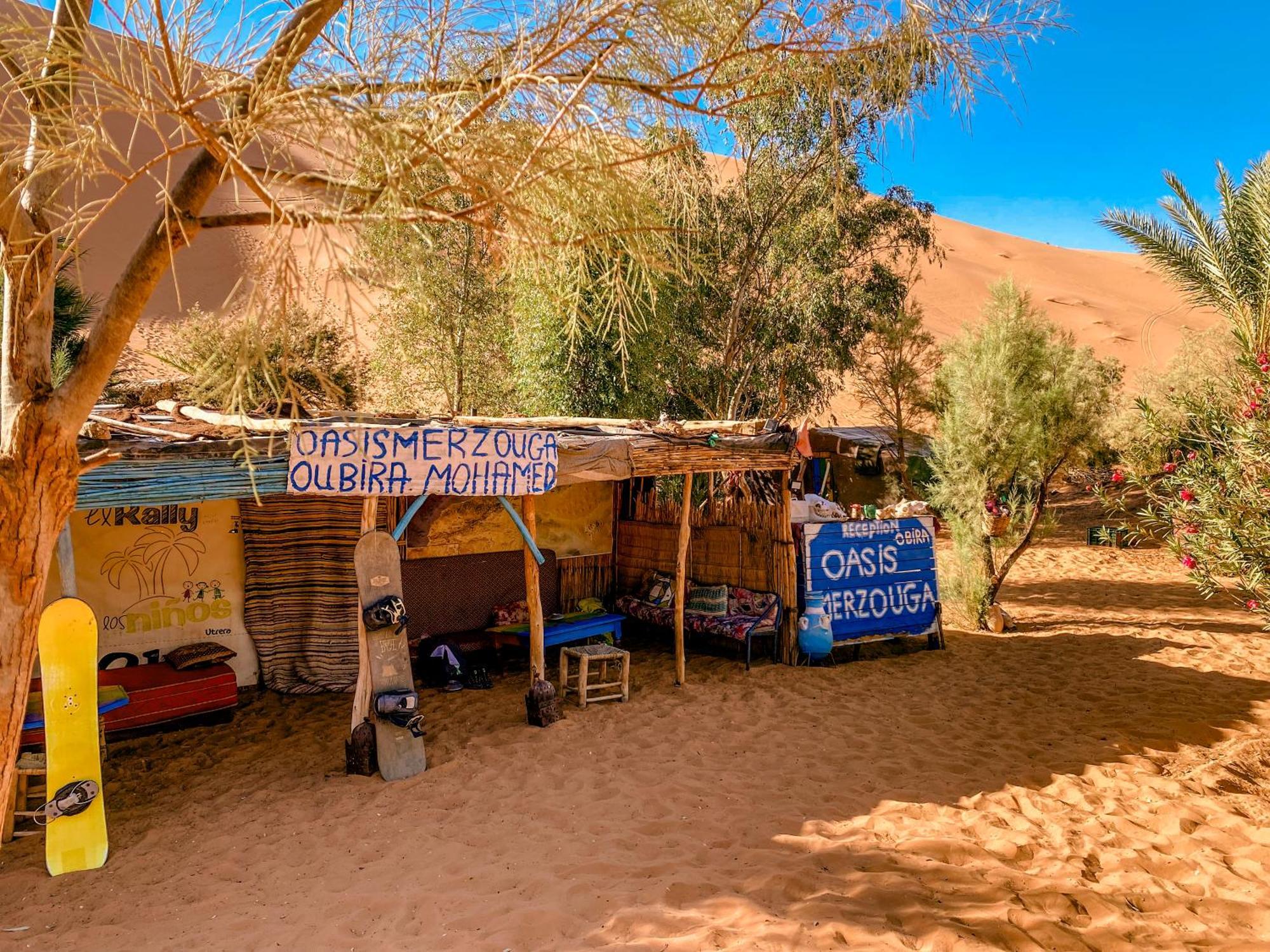 Luxury tent Oasis Desert Camp Obira